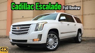 2019 Cadillac Escalade ESV FULL REVIEW  DRIVE  19Feet of Pure Opulence [upl. by Marek128]