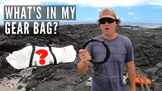 Whats In My SPEARFISHING GEAR Bag GEAR REVIEW [upl. by Twila]