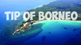 THE TIP OF BORNEO  TANJUNG SIMPANG MENGAYAU  KUDAT  SABAH  AERIAL VIEW [upl. by Aloz]