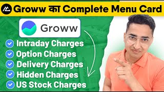 Groww Demat Account Charges 2024  All Groww App Charges in Hindi  Demat Dive  Vikas Meena [upl. by Lekzehcey]