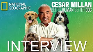 Interview Cesar Millan Talks Season 5 of Nat Geo Series quotBetter Human Better Dogquot [upl. by Royo]