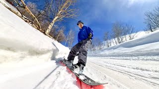 Snowboarding in my backyard [upl. by Girvin21]