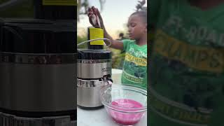 Jamaican Apple Juice Recipe 😍🍎🇯🇲 oddlysatisfying shorts recipe jamaica [upl. by Airdnaxela]