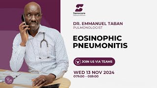 Dr Taban Presentation 13 Nov 2024 On Eosinophic Pneumonitis [upl. by Mela]