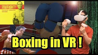 Thrill of the Fight VR Boxing on Oculus Quest 2  Review and Gameplay  metaquest2 [upl. by Merdith]