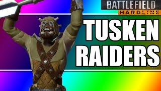 TUSKEN RAIDERS  Battlefield Hardline Recon Advice [upl. by Sladen]