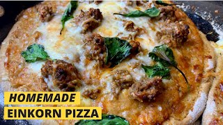 Homemade Einkorn Pizza [upl. by Lynda]