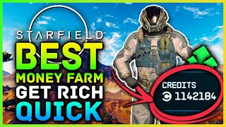 Starfield  BEST Money Farm How To Get Rich Fast Easy amp Infinite Credits Best Contraband Farm [upl. by Golda166]