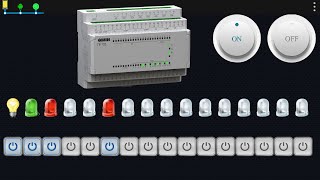 ПР102 Modbus Poll Virtuino [upl. by Ahsienet418]