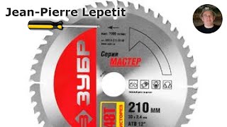 Guide Complet des Lames de Scies à Bois pour Scies Circulaires  Choisissez la Meilleure [upl. by Eldon]