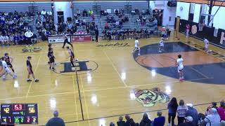 Hackettstown vs Warren Hills Regional High School Boys Varsity Basketball [upl. by Nyvets]