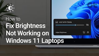 Windows 11 Laptop Brightness Not Working Heres How to Fix It [upl. by Etirugram]