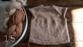 Episode 15 Norte Cardigan  PetiteKnit Patterns [upl. by Tandy]