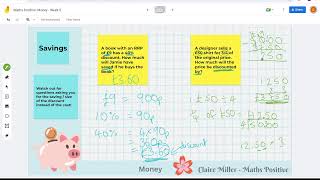 Maths Positive Home Ed Maths  Money Week 5 [upl. by Redman785]