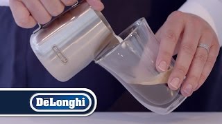 DeLonghi  How to make the perfect caffe latte [upl. by Airitak]