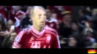 Arjen Robben Goal Bayern Munich vs Borussia Dortmund [upl. by Atiugal]