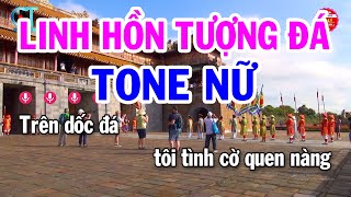 Karaoke Linh Hồn Tượng Đá Tone Nữ  Em  Nhạc Sống Hay 2024  Đại Lý Karaoke [upl. by Huba]