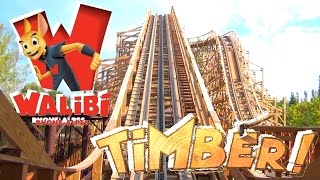 TIMBER On Ride  Walibi RhôneAlpes [upl. by Anat]