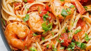 Spicy Shrimp Pasta [upl. by Eahsed25]