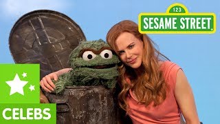 Sesame Street Nicole Kidman and Oscar the Grouch Show Stubborn [upl. by Bruell]