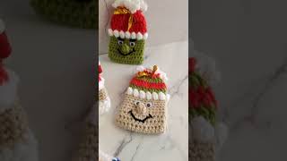 How To Crochet A Gift Card Holder  Crochet Gift Ideas For Beginners  No Magic Ring Crochet Project [upl. by Jase247]