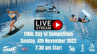 2022 SINGHA IWWF World Cable Wakeboard amp Wakeskate Championships  Day 6 [upl. by Gamal]