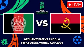 AFGHANISTAN VS ANGOLA FIFA FUTSAL WORLD CUP 2024 Preview Predictions amp Head to head [upl. by Ethban]