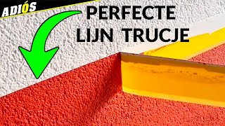 3 TRUCS Voor het Schilderen van een Perfecte Lijn [upl. by Ronnie]