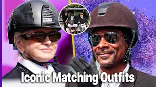 Snoop Dogg and Martha Stewarts Iconic Matching Dressage Outfits at 2024 Olympics [upl. by Strade]