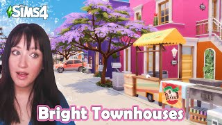 SIMS 4 LOVESTRUCK TOWNHOUSES  PART 1 Exterior and Landscaping [upl. by Virgilia]