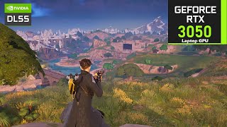 Fortnite  Chapter 5 Season 1  RTX 3050 6 GB RTX OFF  DLSS ON Laptop GPU [upl. by Franck]