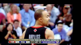 Channing Frye and Jerryd Bayless Altercation [upl. by Cathleen]