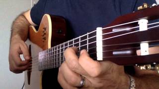 Guitar quot Tombe La Neige by Adamo quot Solo [upl. by Sayles950]