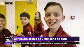 Chitila are școală de 7 milioane de euro Povestea școlii ridicate cu bani europeni [upl. by Atikihs]