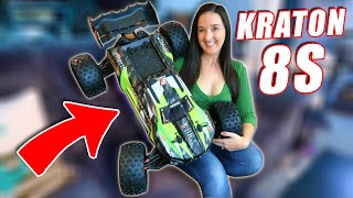 ARRMA KRATON 8S  NEW 15 4x4 BLX Brushless Speed Monster Truck RTR  TheRcSaylors [upl. by Klenk]