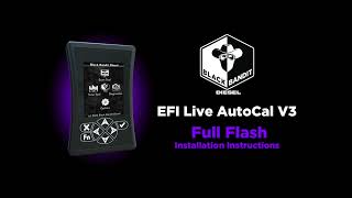 EFI Live AutoCal V3  Flashing Your Truck with Black Bandits Custom Tune  StepbyStep Guide [upl. by Rufena859]