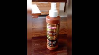 Waxpol Furniture Wooden Polish Review in HindiDoor polish Floor Polish Wooden [upl. by Arval53]