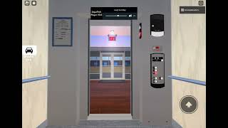 Schindler 330A HT Hydraulic Elevator  LaCenterra at Cino Ranch ROBLOX [upl. by Annoved986]