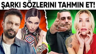 ŞARKI SÖZLERİNİ TAHMİN ET 🎤🎶 SÖZLERİ BİLEBİLİR MİSİN 🌟 [upl. by Drofiar]