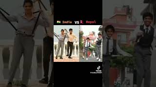 Nepali vs India dance competition like and subscribe please 🫶🥺 [upl. by Eerized]