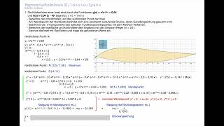 Inselaufgabe Exponentialfunktion III Differential Integralrechnung [upl. by Fayth736]