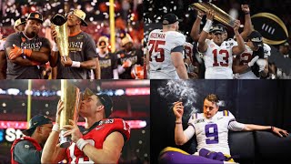 The Best Play From Every CFP National Championship Game  20152023  Down South Highlights [upl. by Yrocej]