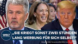 USWAHL Angst vor Harris Gerüchteküche brodelt Drückt sich Donald Trump vor Harris in TVDebatte [upl. by Laufer]