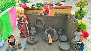 Barbie Doll All Day Routine In Indian VillageRadha Ki Kahani Part499Barbie Doll Bedtime Story [upl. by Gnay]