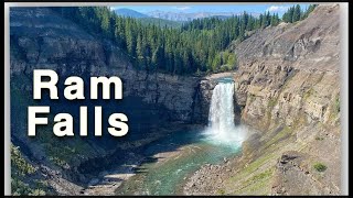 RAM FALLS I ALBERTA CANADA I Braz Eustaquio [upl. by Eixam]