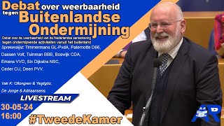 Terugkijken Debat over Nederlandse Weerbaarheid tegen Buitenlandse Ondermijning  Tweede Kamer [upl. by Suzie371]