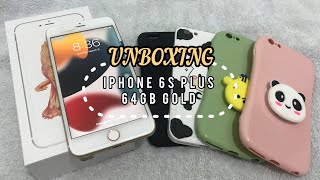 Unboxing iPhone 6s Plus from Shopee  Gold 64GB  Sontue [upl. by Wootten]