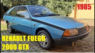 Renault Fuego 2000 GTX AVVIAMENTO DOPO 21 ANNI [upl. by Nilesoy26]