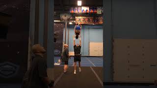 Rewind basics cheer cheerleading rewind rewindstunt flips trickd stunt acro gym training [upl. by Ahsienak525]