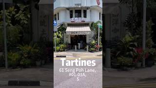 🇸🇬 Taste of France at Tartines Café in Tiong Bahru Singapore  中峇魯法式糕點 [upl. by Niroc]